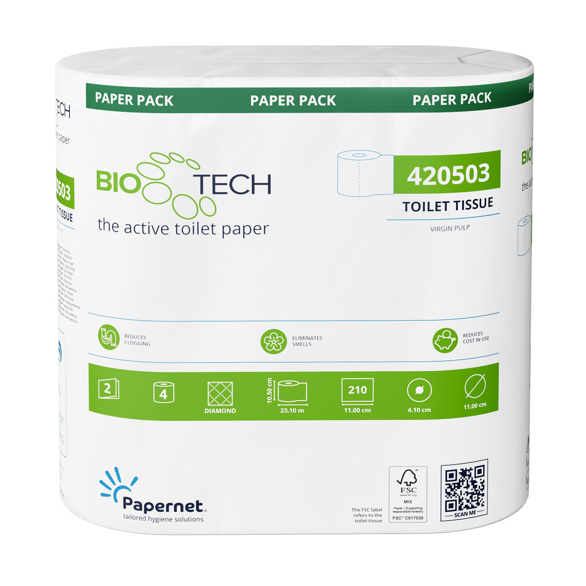 Papernet Bio Tech Toilet Rolls – Pack of 40