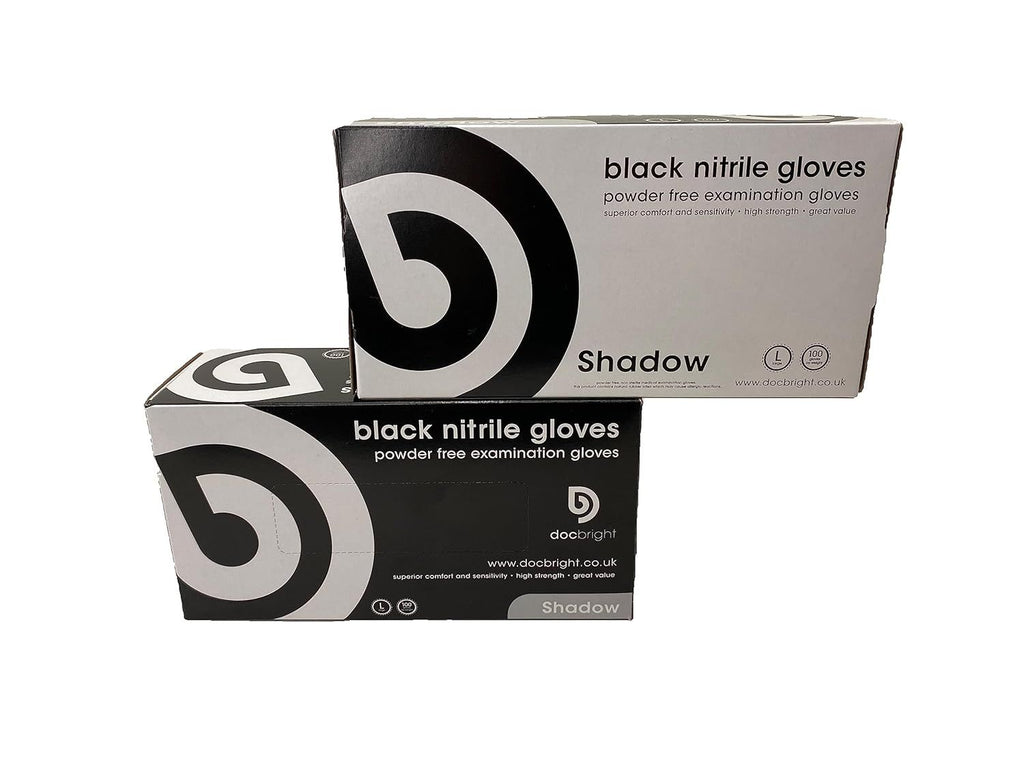 Doc Bright Shadow extra large nitrile gloves x1000