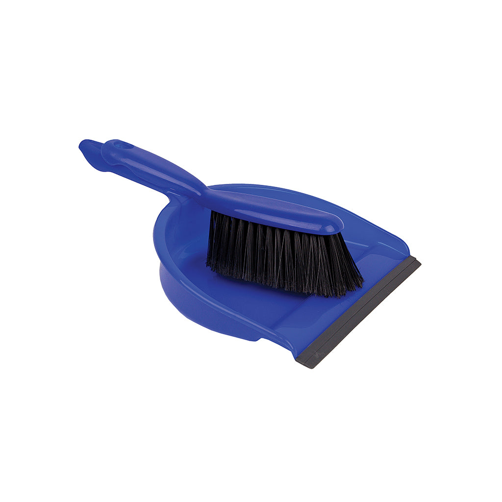Dust Pan & Brush Blue
