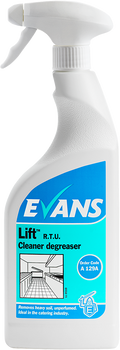 Evans Vanodine Lift Cleaner Degreaser RTU 6x750ml