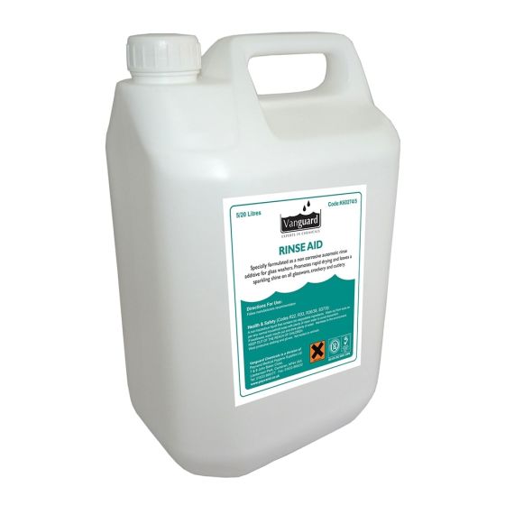 Vangaurd Rinse Aid Unperfumed 5l