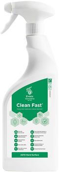 Evans Vanodine Clean Fast RTU 6x750ml