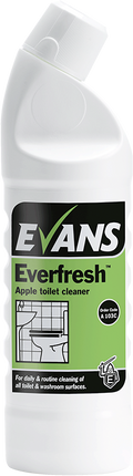 Evans Vanodine Everfresh Apple Toilet Cleaner 6x1l