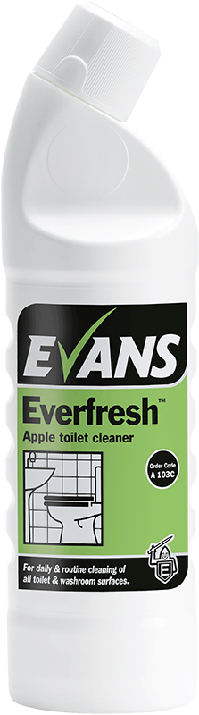 Evans Vanodine Everfresh Apple Toilet Cleaner 6x1l