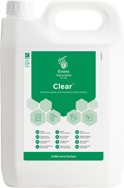 Evans Vanodine Clear 2x5l