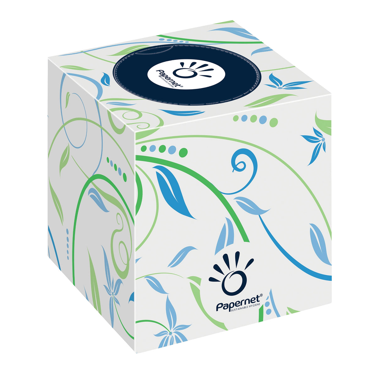 Papernet Facial Tissues Cubed 16 packs per case