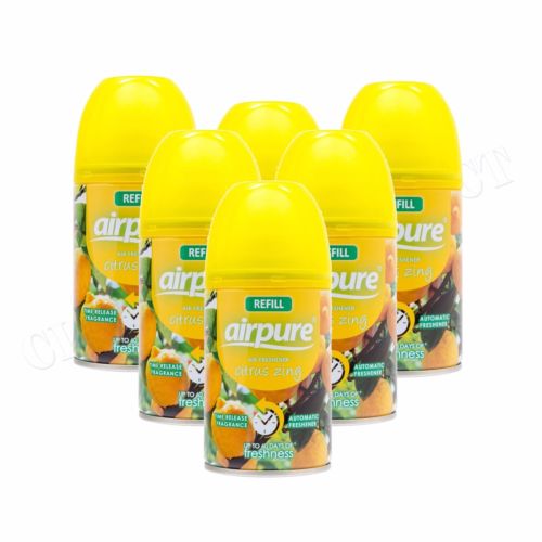 Air Pure Refills Citrus 250ml - Pack of 6