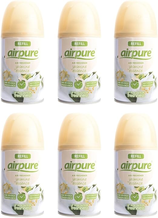 Air Pure Refills Jasmine 250ml - Pack of 6