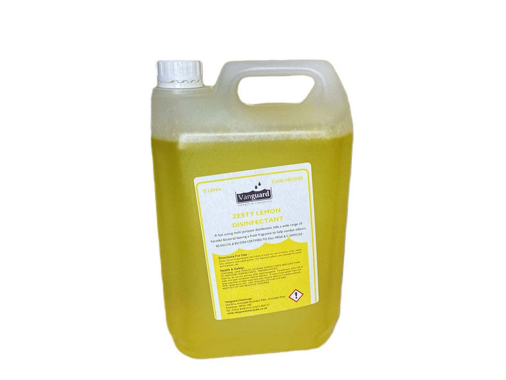 Vangaurd Zesty Lemon Disinfectant - 5 Litre