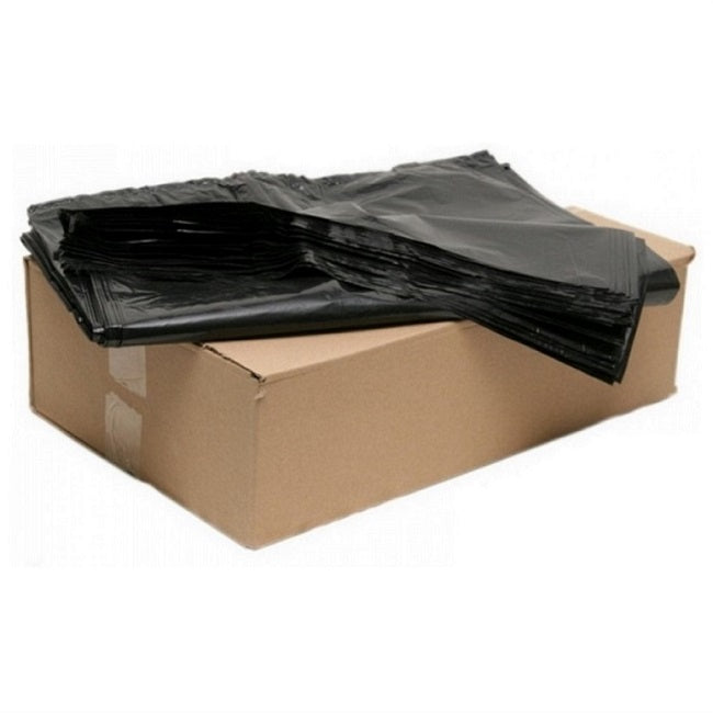 Heavy Duty Black Refuse Sacks - 200 per case